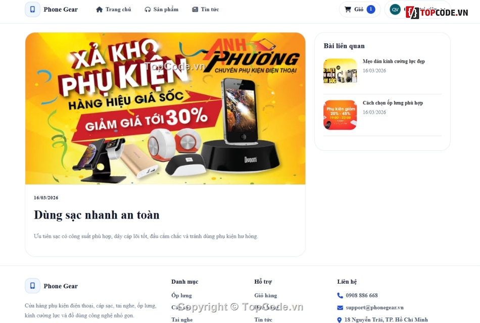 phụ kiện,Web phụ kiện điện thoại,Web điện thoại